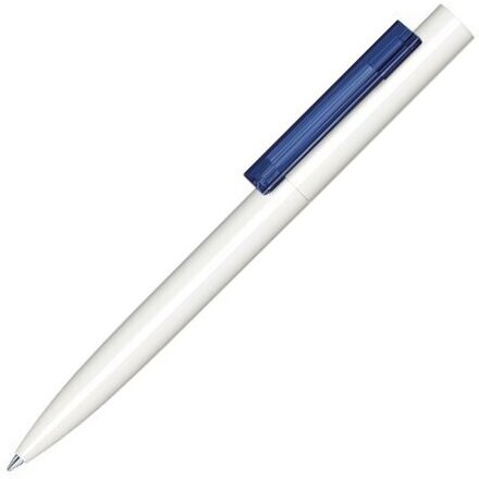 Ручка шариковая автоматическая "Headliner Polished Basic" белый/темно-синий