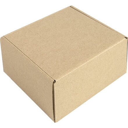 Коробка подарочная "Mini Box" 17,5*15,5*8 см, коричневый