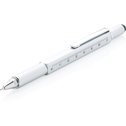 Ручка многофункциональная "P221.552" серебристый