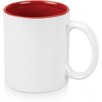 Кружка "Gain" белый/красный