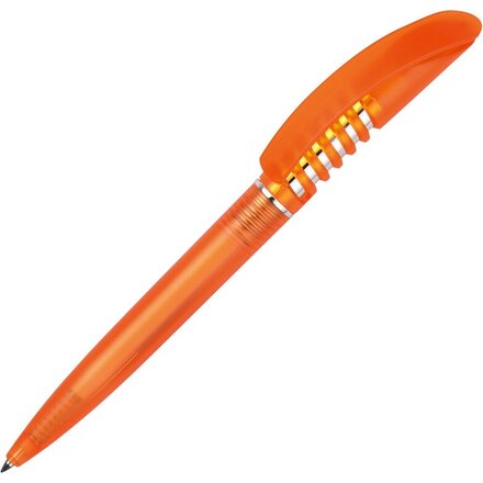 Ручка шариковая автоматическая "Серпантин" оранжевый