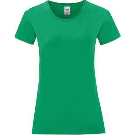 Футболка женская "Ladies Iconic" 150, XL, зеленый