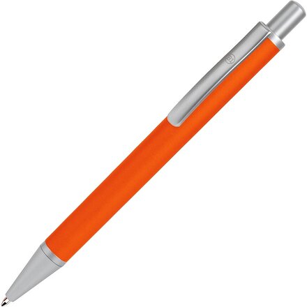 Ручка шариковая автоматическая "Classic" оранжевый/серебристый