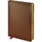 Ежедневник недатированный «Parliament» А5,  коричневый, срез золотистый