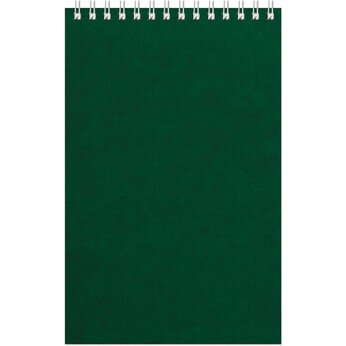 Блокнот А5 "Office", зеленый