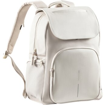 Рюкзак для ноутбука 16" "Soft Daypack", бежевый/серый