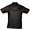 Рубашка-поло мужская "Prescott Men" 170, S, глубокий черный