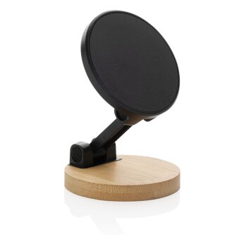 Подставка для телефона "Magmount", черный/коричневый