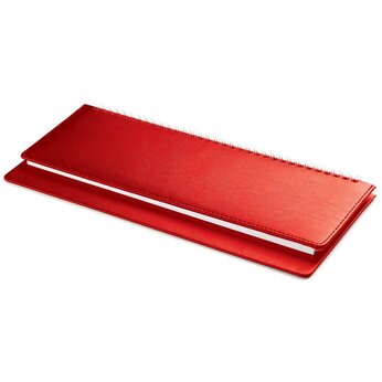 Еженедельник недатированный настольный "Sidney Nebraska" красный