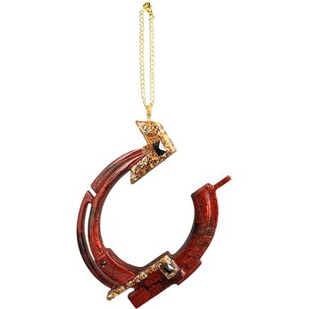 Елочные игрушки (Подкова).Символы года Гранат