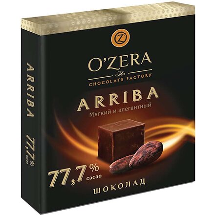 Шоколад горький "O`Zera Arriba" 90 г