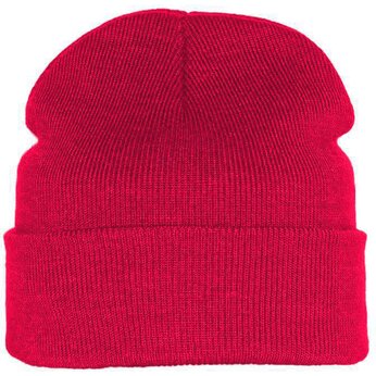 Шапка "Essential" двусторонняя, красный 200C