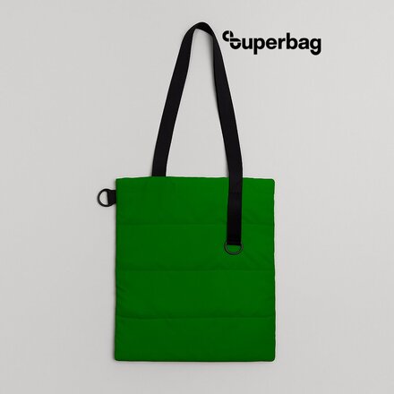 Сумка для покупок "Superbag Bubble New" , зеленый/черный