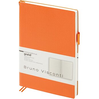 Ежедневник недатированный А5 "Grand", оранжевый