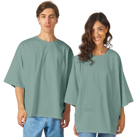 Футболка унисекс "Berlin" 180, XL-2XL, пыльно-бирюзовый