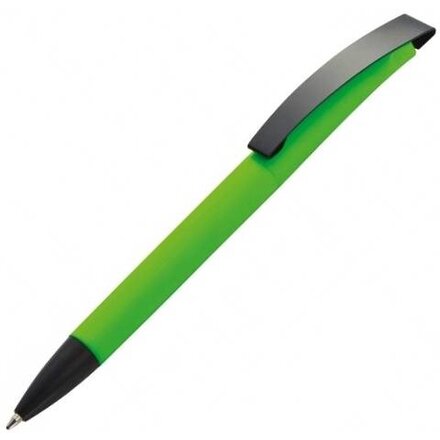 Ручка шариковая автоматическая "Brescia" светло-зеленый/черный