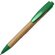 Ручка шариковая автоматическая "N17" натуральный/зеленый 356 C