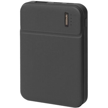 Зарядное устройство Power Bank "Flash 5" 5000 мАч, черный