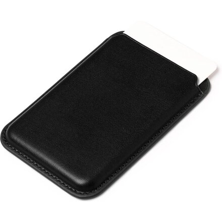 Держатель магнитный для банковских карт "WASAT", черный