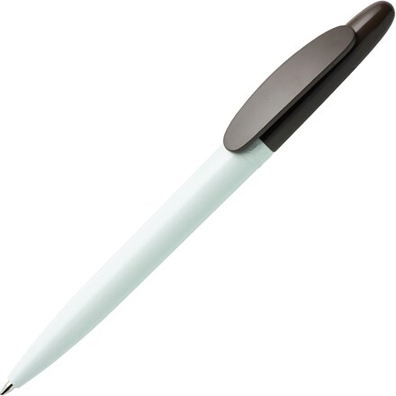 Ручка шариковая автоматическая "IG2-BC" белый/коричневый