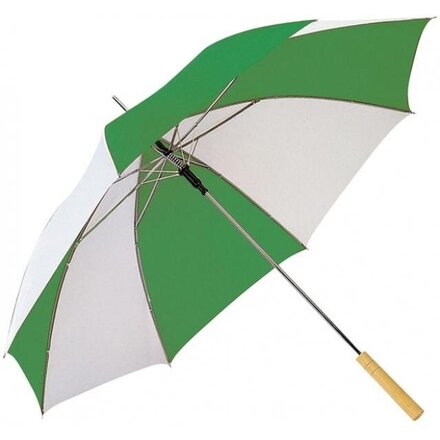 Зонт-трость "Aix-en-Provence" белый/зеленый