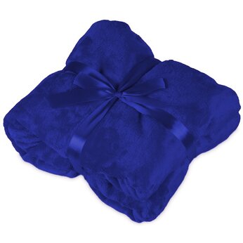 Плед "Fancy" темно-синий