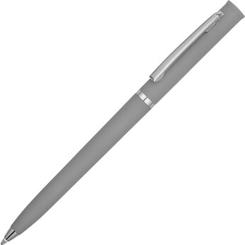 Ручка шариковая автоматическая "Navi" серый/серебристый