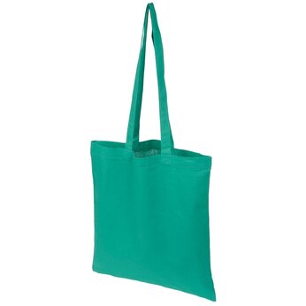 Сумка для покупок "Big Pure" с длинными ручками, темно-зеленый
