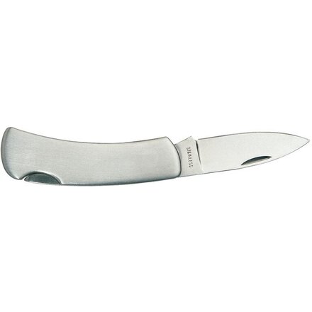 Нож карманный "Metallic" серебристый
