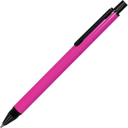 Ручка шариковая автоматическая "Impress" розовый/черный
