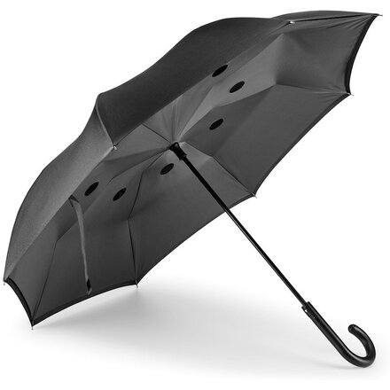Зонт-трость "99146" серый