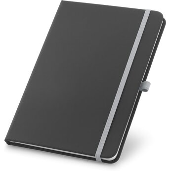 Блокнот "Corbin" черный/светло-серый
