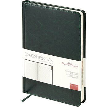 Ежедневник недатированный «Prime» A5, темно-зеленый