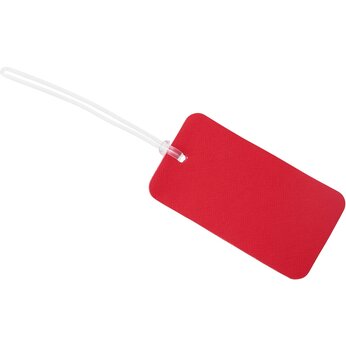 Багажная бирка «Favor» на силиконовой петле, красный