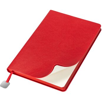 Ежедневник недатированный "Flexy Buffalo", красный, срез красный
