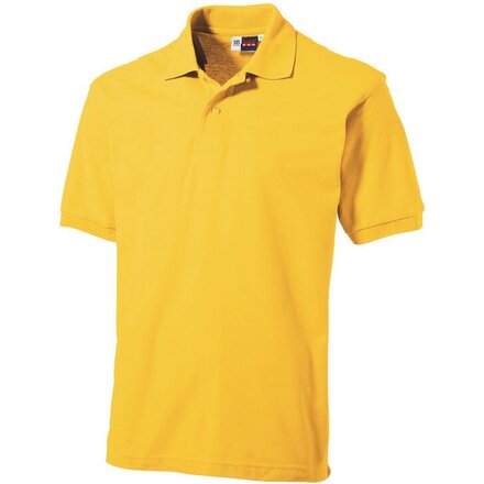 Рубашка-поло мужская "Boston" 180, S, желтый