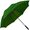 Зонт-трость "Hurrican" темно-зеленый