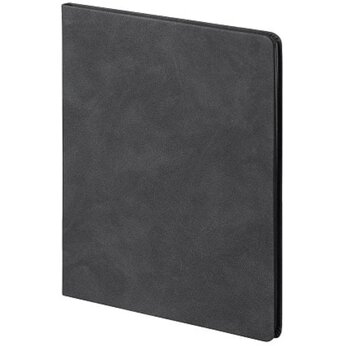 Ежедневник недатированный "Urban Suede", серый, срез серый
