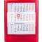 Календарь настольный "9535/08" 2023-2024, красный