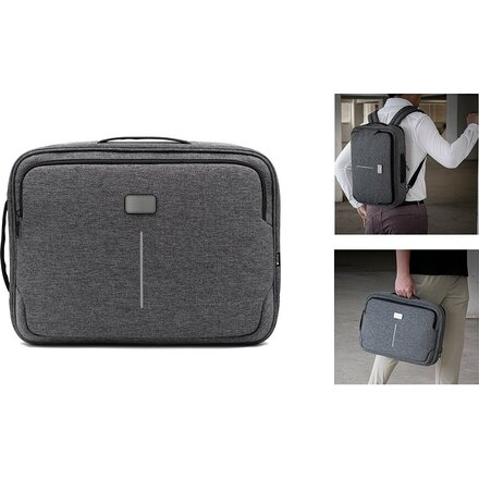 Сумка-рюкзак для ноутбука 16" "Specter Hybrid" серый