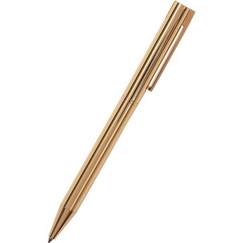 Ручка металлическая шариковая "Bergamo", золотистый
