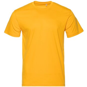 Футболка унисекс "STAN" 150, L, желтый