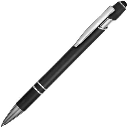 Ручка шариковая автоматическая "Sway" черный/серебристый