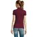 Рубашка-поло женская "Passion" 170, XL, бордовый