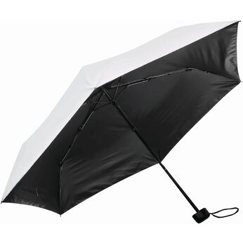 Зонт складной "SUNDANCE", белый/черный