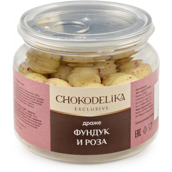 Драже "Фундук и роза" 120 г
