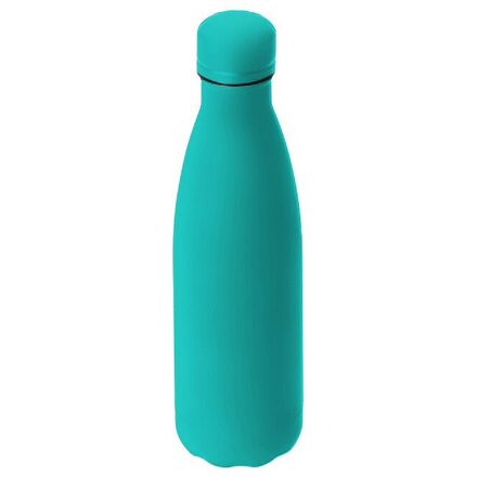 Бутылка для воды "Актив Soft Touch" бирюзовый