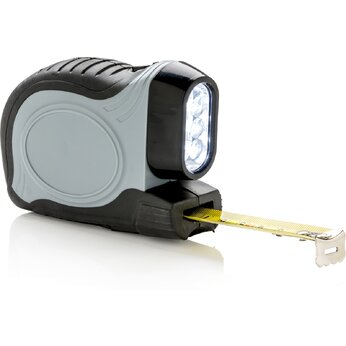 Рулетка "P113.271" серый/черный