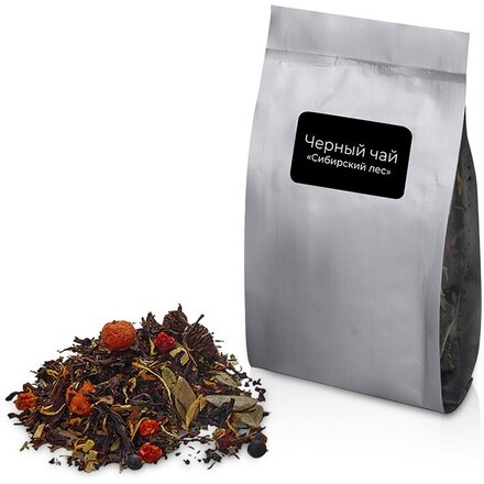 Чай черный «Сибирский лес», 50 г, серия Herbalis