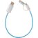Кабель USB для зарядки устройств "P302.295" с подсветкой, 3 в 1, синий
